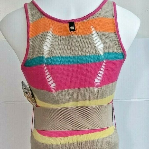 Womens Apple Bottom Maxi Dress Stripe - Picture 5 of 5